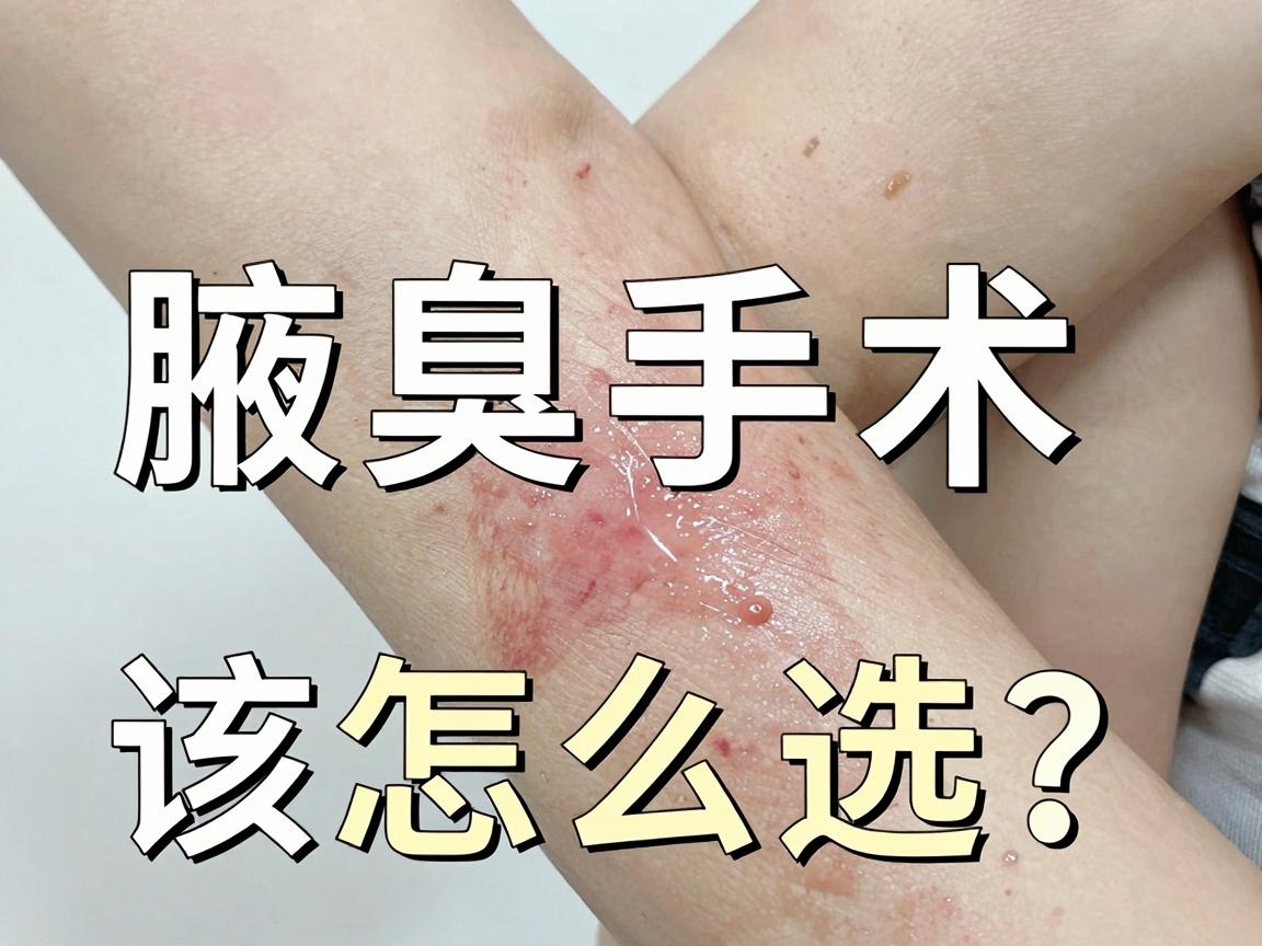 腋臭手术前必看！腋臭手术该怎么选？这篇腋臭手术攻略让你不再纠结