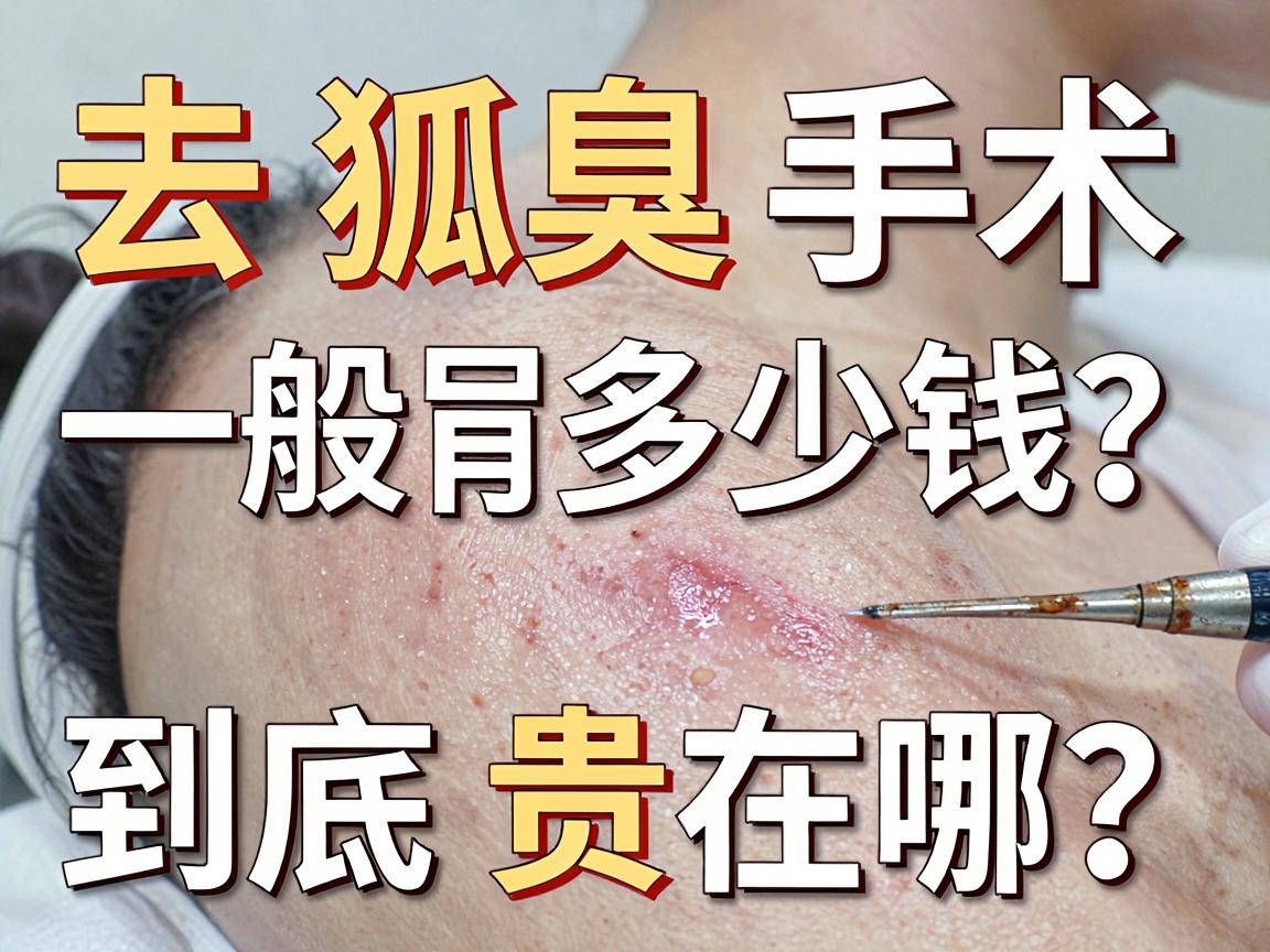 去狐臭手术一般多少钱？价格差异这么大，到底贵在哪？看完这份费用清单再决定