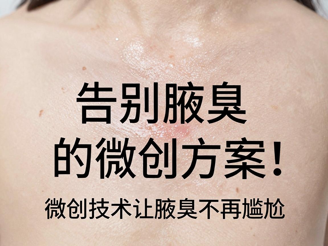 微创治疗腋臭，告别腋臭的微创方案，微创技术让腋臭不再尴尬