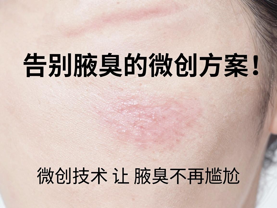 微创治疗腋臭，告别腋臭的微创方案，微创技术让腋臭不再尴尬