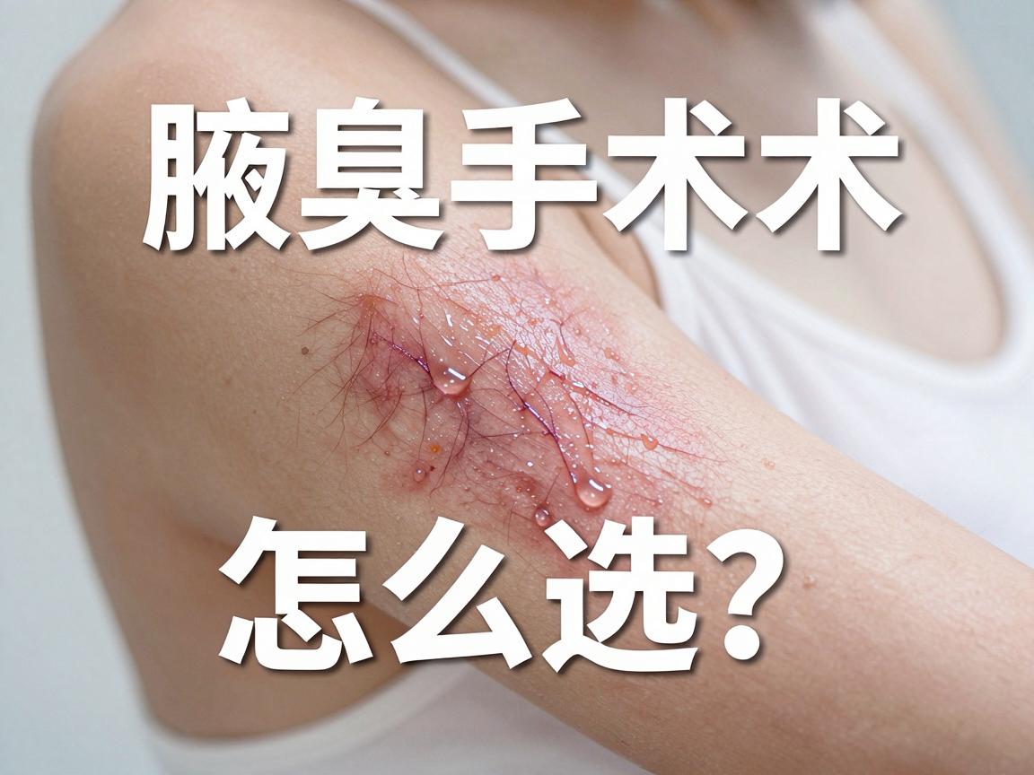 腋臭手术怎么选?腋臭手术前必看的三大关键点 腋臭手术怎么选?腋臭手术前必看的三大关键点