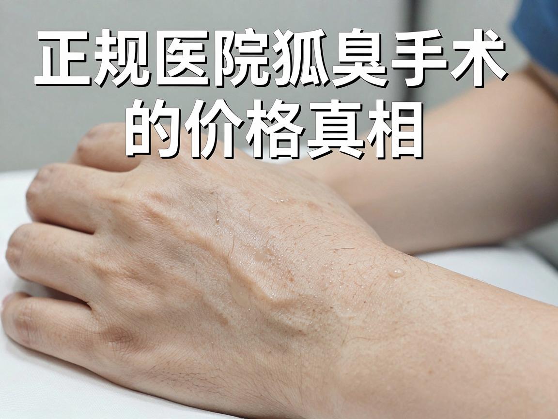 狐臭手术价格揭秘，正规医院狐臭手术的价格真相，别再被低价忽悠了