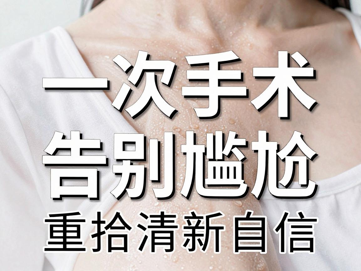 腋臭微创手术科普，一次手术，告别尴尬，重拾清新自信