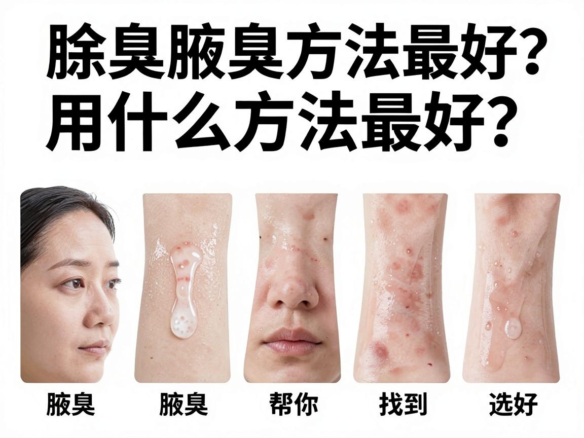 腋臭用什么方法最好？这5种除腋臭方法对比，帮你找到最好选择