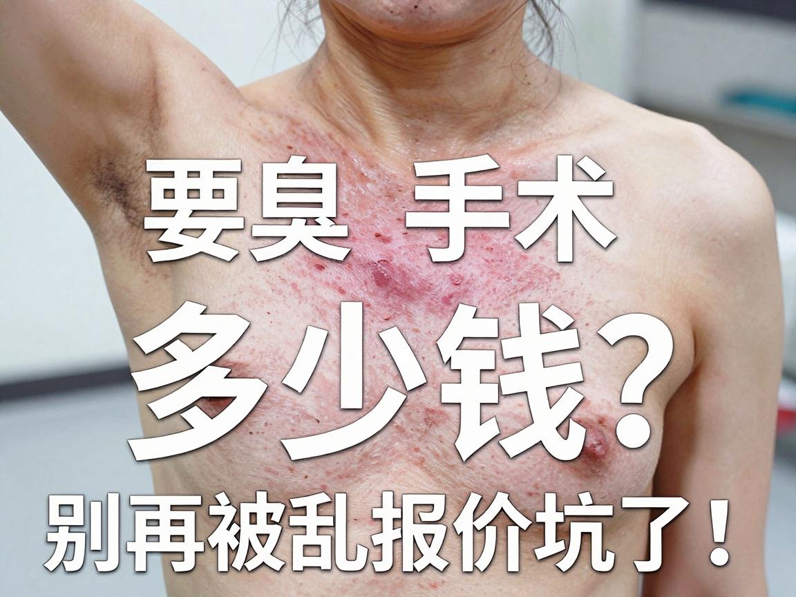 腋臭手术要多少钱？别再被乱报价坑了！一文讲清费用真相