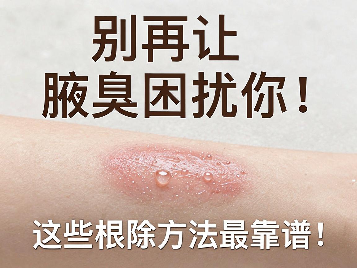 别再让腋臭困扰你！腋臭根除办法，这些根除方法最靠谱！