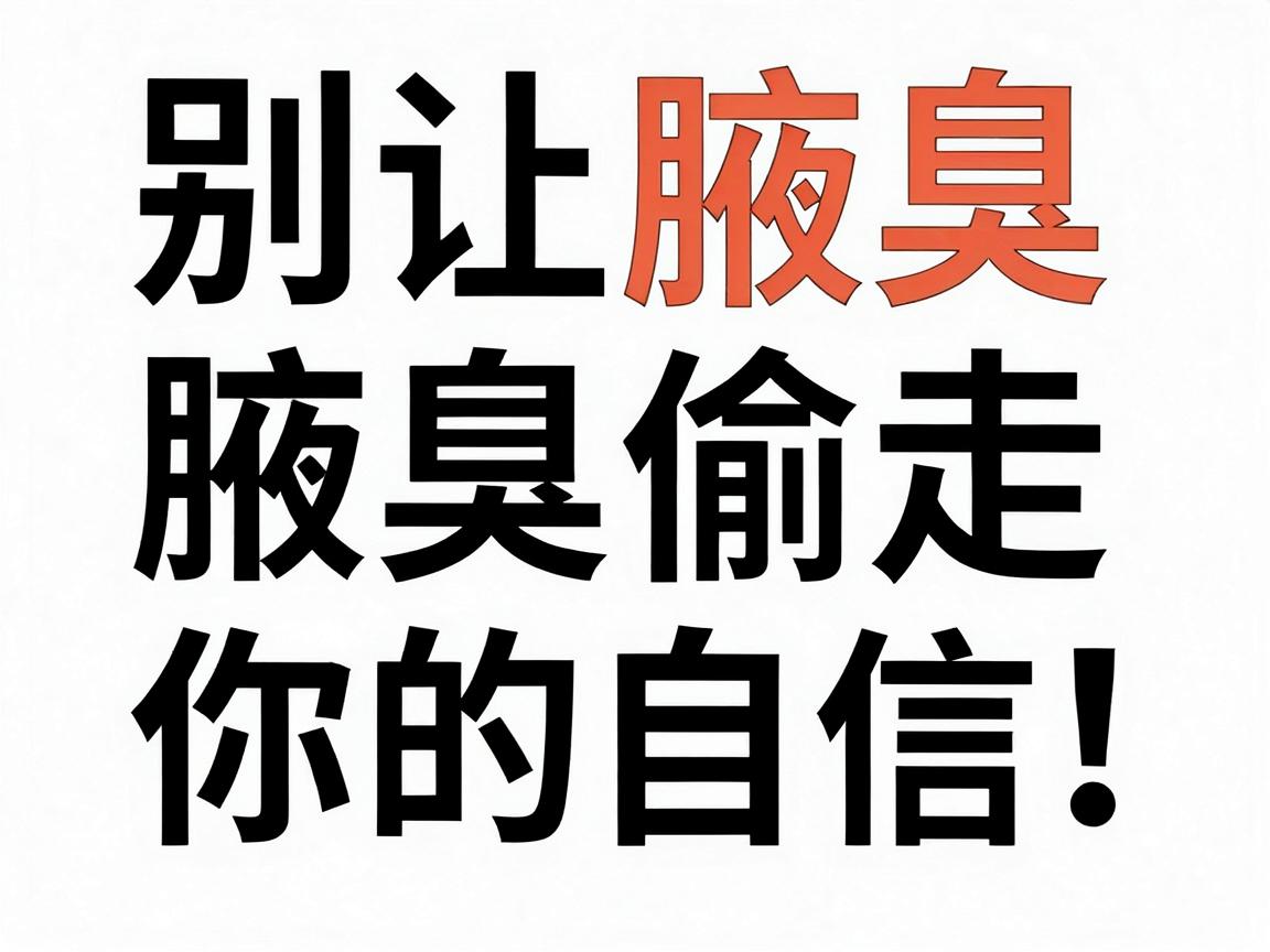 别让腋臭偷走你的自信！这份去腋臭方法原理清单，去腋臭前一定要看懂
