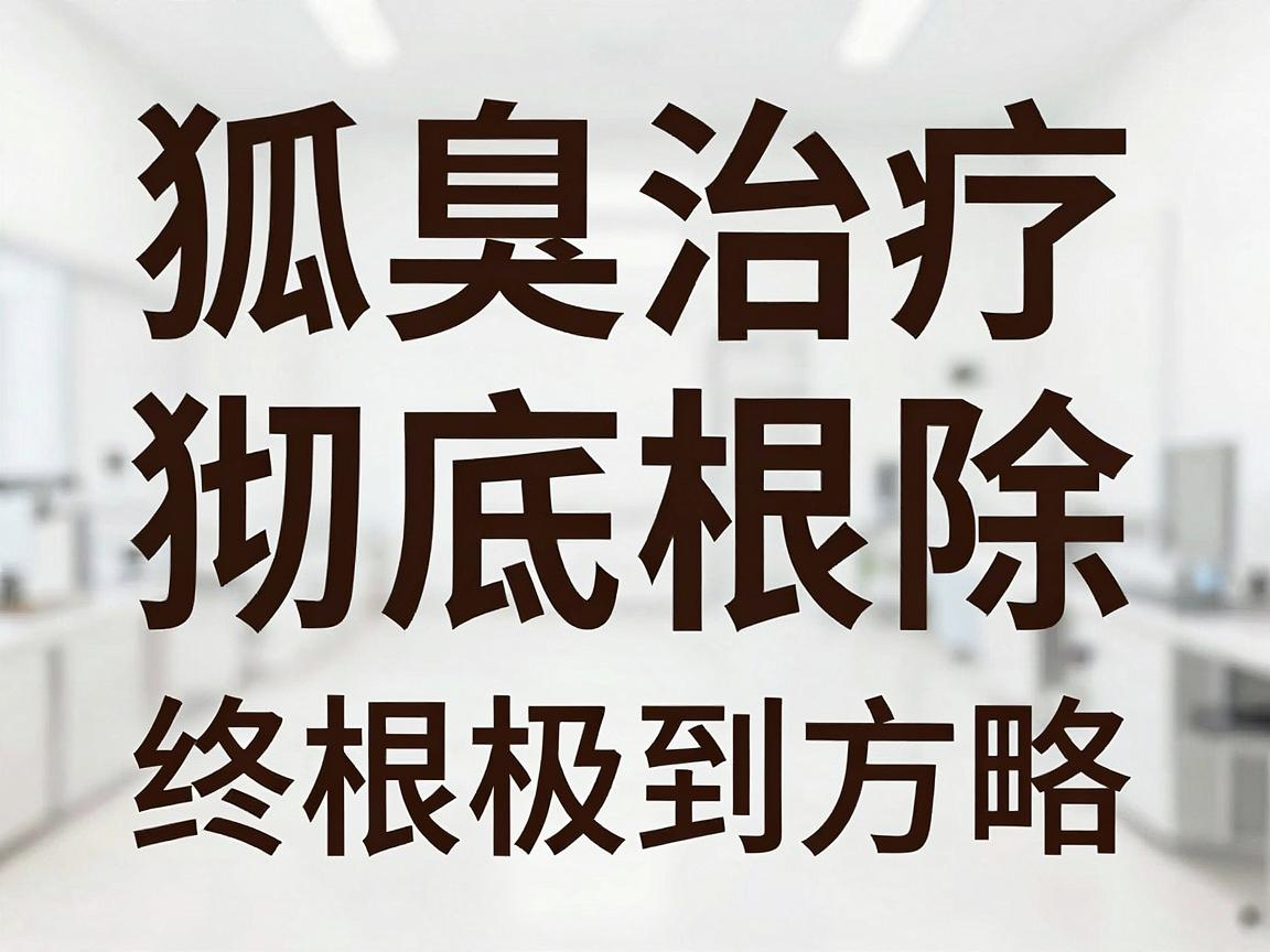 狐臭治疗彻底根除的终极攻略，从根源到方案，一次讲清狐臭根除的真相