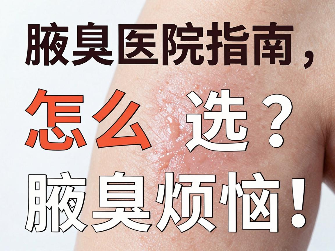 腋臭手术怎么选？这份腋臭医院指南，让你告别腋臭烦恼！