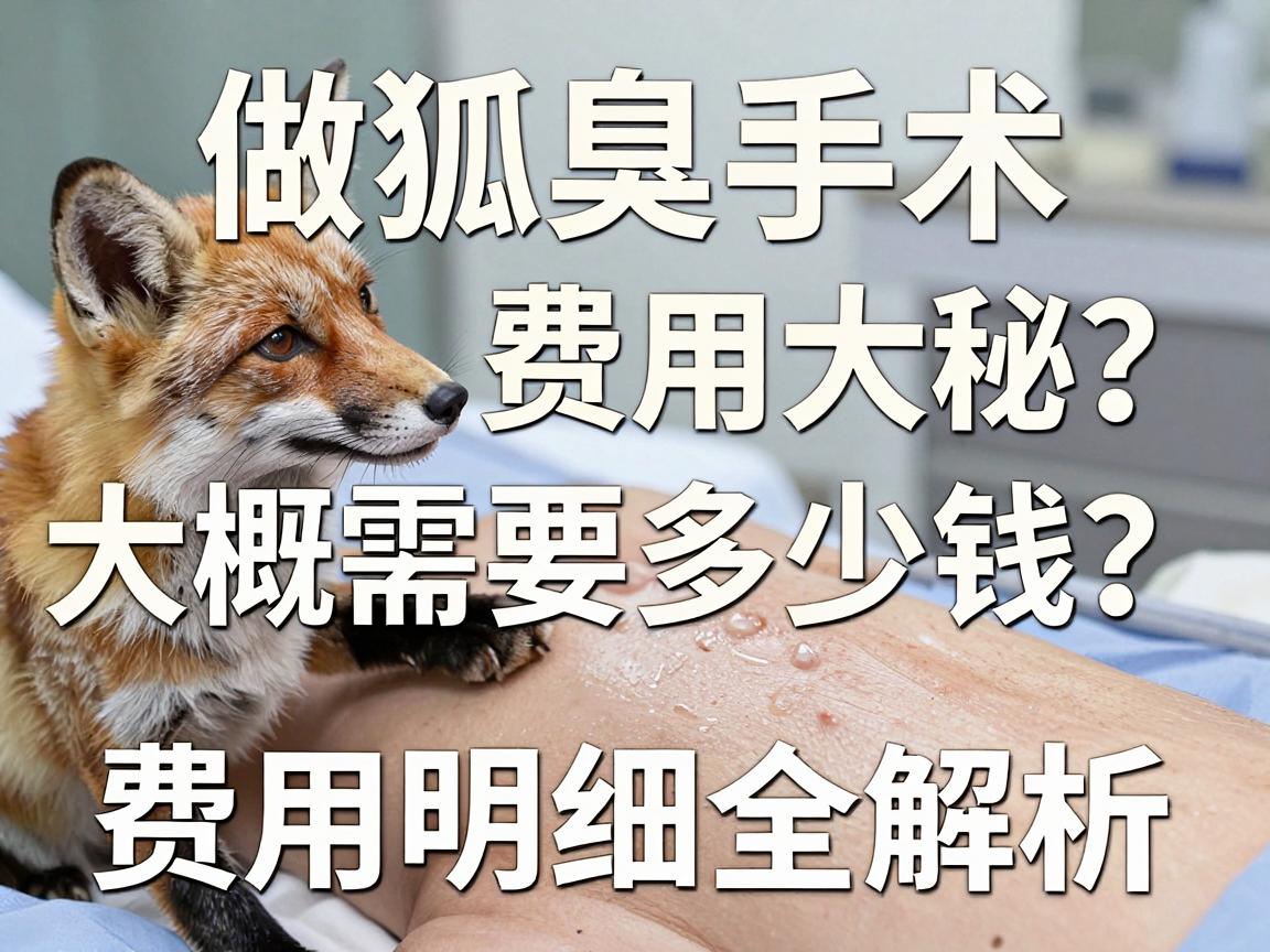狐臭手术费用大揭秘，做狐臭手术大概需要多少钱？费用明细全解析