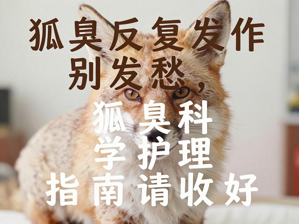 狐臭反复发作别发愁，这份狐臭科学护理指南请收好