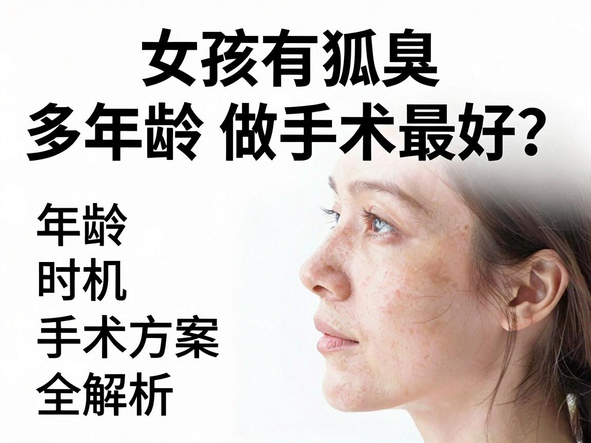 女孩有狐臭多大年龄做手术最好？年龄、时机、手术方案全解析