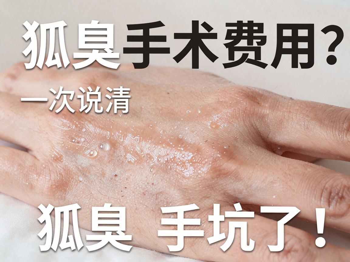 狐臭做手术大约多少钱？一次说清狐臭手术费用，别再被价格坑了！